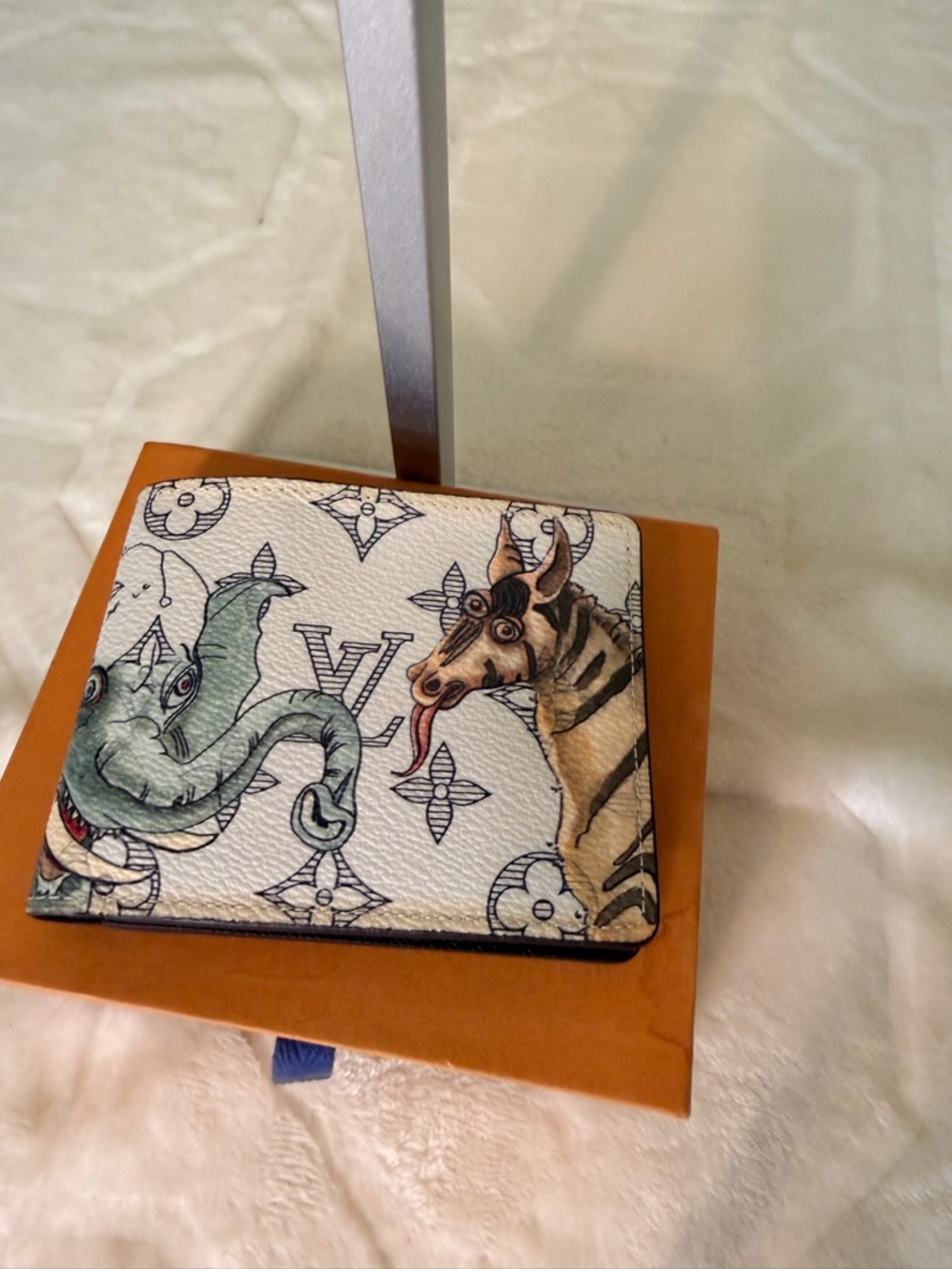 Unique Louis Vuitton x Chapman Brothers Bifold Wallet - Picture 2 of 16